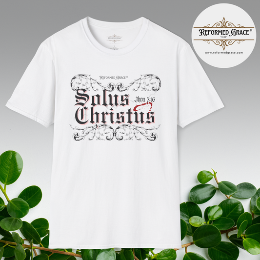 Solus Christus – Reformed Grace 5 Solas Collection Unisex T-Shirt