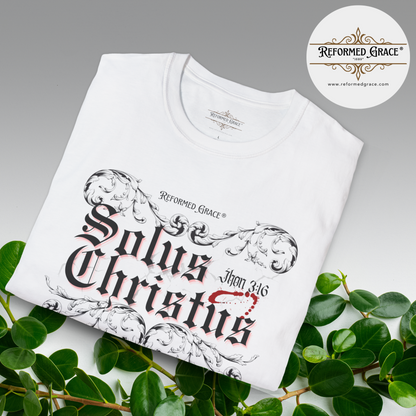 Solus Christus – Reformed Grace 5 Solas Collection Unisex T-Shirt