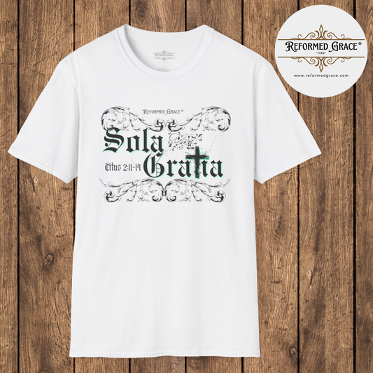 Sola Gratia – Reformed Grace 5 Solas Collection Unisex T-Shirt