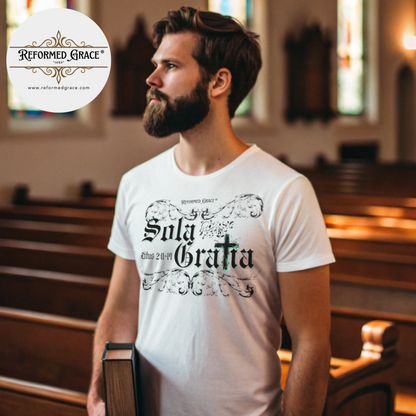 Sola Gratia – Reformed Grace 5 Solas Collection Unisex T-Shirt