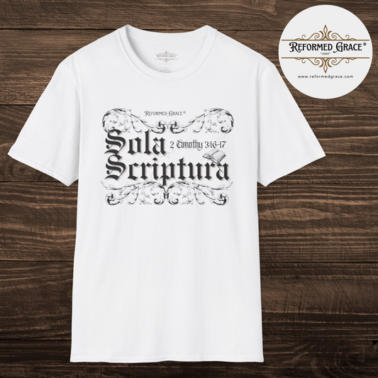 Sola Scriptura – Reformed Grace 5 Solas Collection Unisex T-Shirt