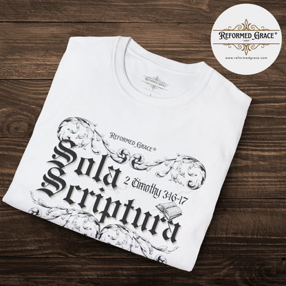 Sola Scriptura – Reformed Grace 5 Solas Collection Unisex T-Shirt