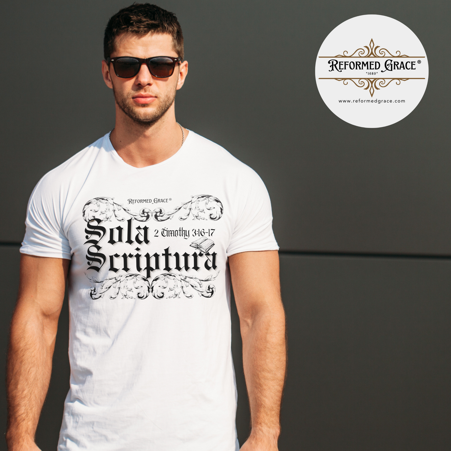 Sola Scriptura – Reformed Grace 5 Solas Collection Unisex T-Shirt