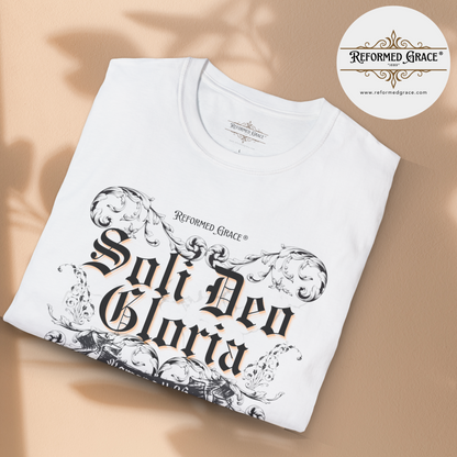 Soli Deo Gloria – Reformed Grace 5 Solas Collection Unisex T-Shirt